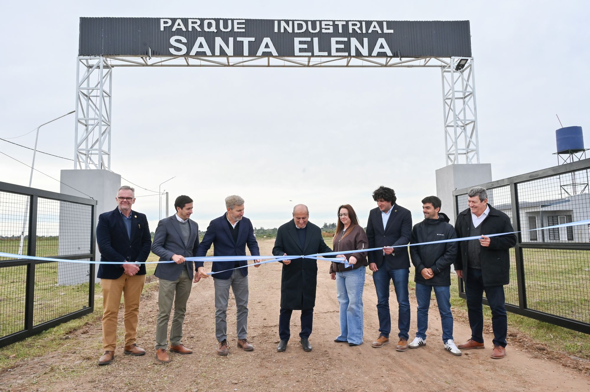 Inauguraron el Parque Industrial de Santa Elena